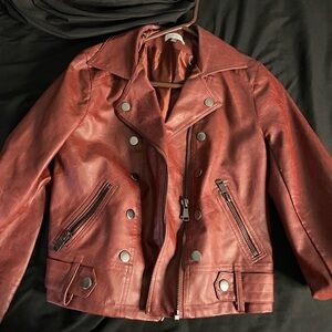 Jolt leather jacket
